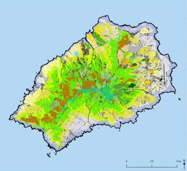 We’ve been re-classifying, and mapping St Helena’s biodiversity 
and natural environment as part of a #DarwinInitiative project - bit.ly/2QRMrRA - scroll to p21.