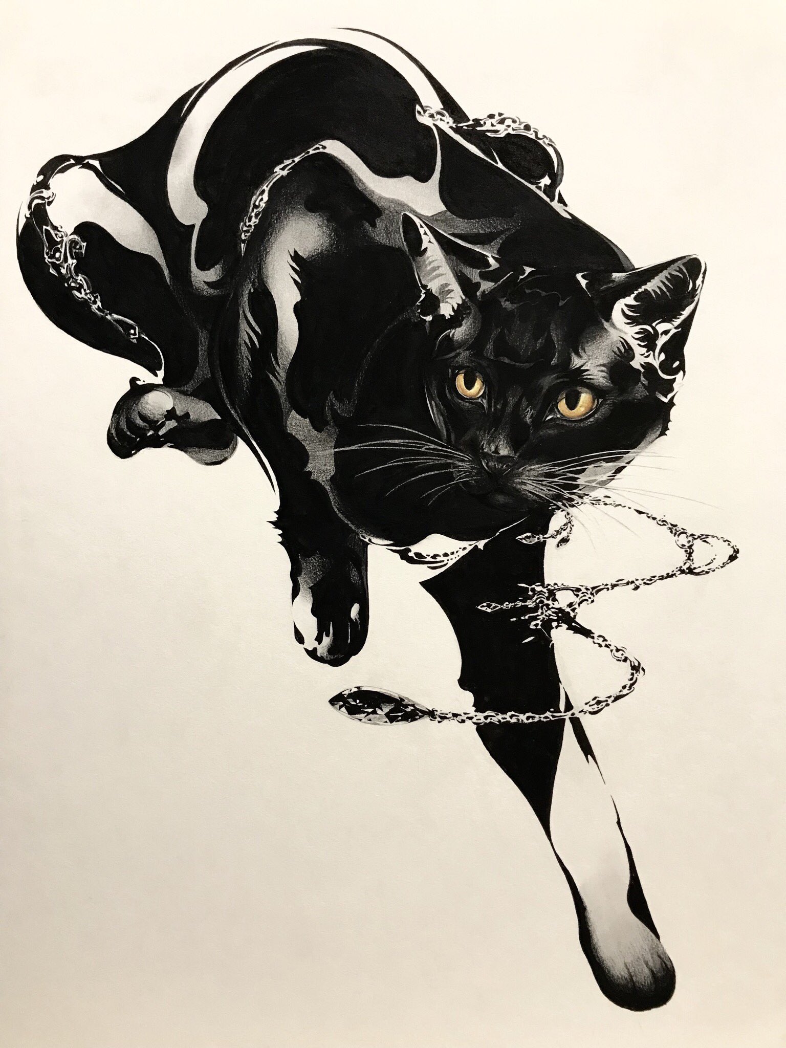 黒猫@ 【イラストオーダー】 Dw9idNTU0AECMdr.jpg:large