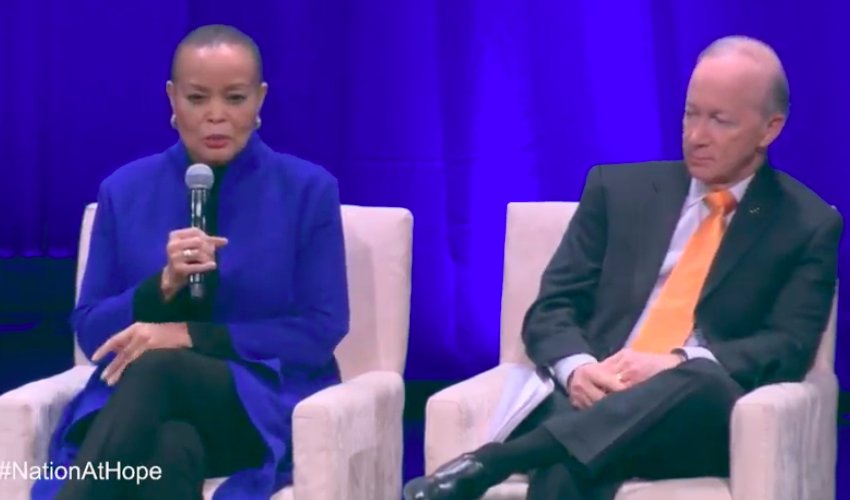 Transforming_Ed's tweet image. "Collaboration has to be the way we get to implementing the recommendations in this report. This [report] is a bipartisan facilitator of an exchange of ideas." #NationatHope @AspenSEAD