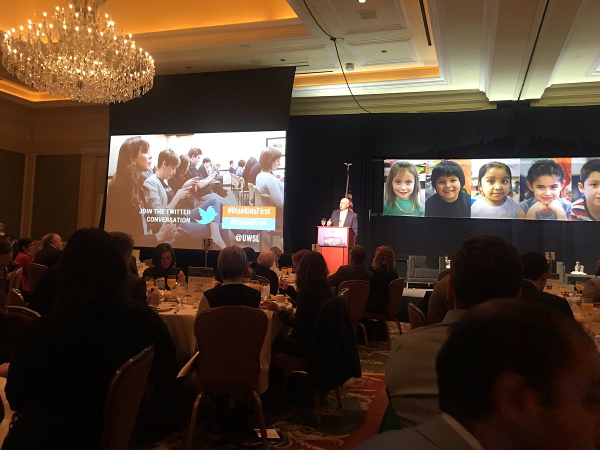 KirbyUtah's tweet photo. @uwsl brings together a group of people passionate about putting #UtahKidsFirst regardless of party, religion, or other differences. We’re all here to make #Utah even better! @unitedwaynu @UnitedWayUC #Stand4PreK #utpol #utleg https://t.co/0nvUZaV6Kt