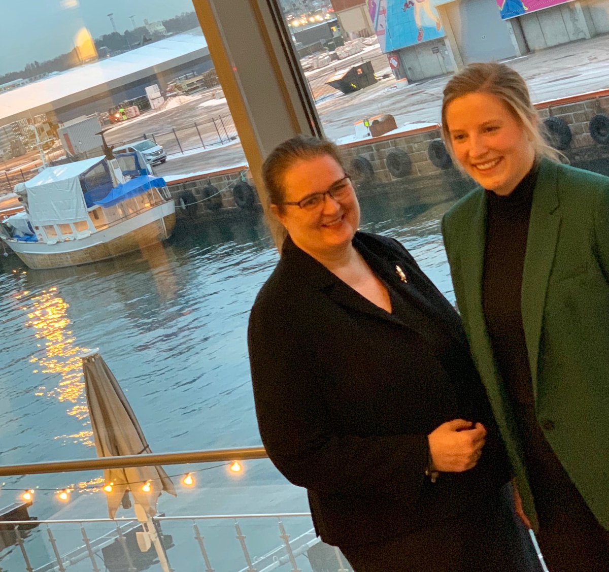 Thank you Elin Sandnes (McKinsey &amp; partners) for coming to Selmer and NCVA - bringing your insights on aquaculture: meeting sustainability requirements and embracing biotech opportunities. Land based aquaculture? We agree. It may happen but will take time.⁦<a href="/McKinsey/">McKinsey & Company</a>⁩