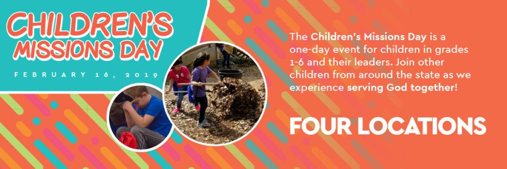 gabaptistgroups's tweet photo. Children's Missions Day! 4 Locations!
https://t.co/WBaRzJMlxN https://t.co/I6RfuaoyPc