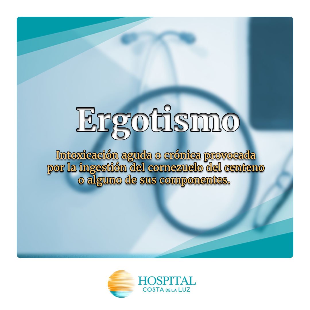 Produce dos tipos de sintomatología: la convulsiva, que suelen ir acompañadas de vértigos, hormigueos, y convulsiones, y la gangrenosa, en la que, tras los signos anteriores, se producen lesiones gangrenosas secas en ambas extremidades