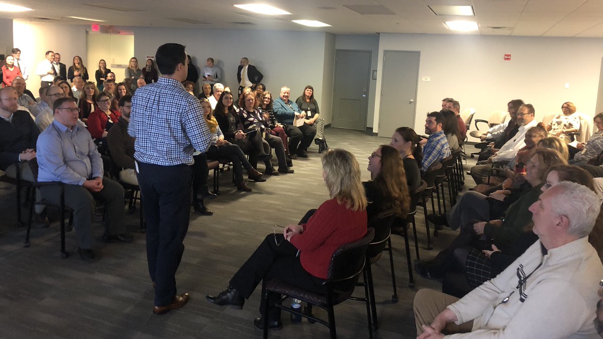 FrankLaRose's tweet image. Had our first all-staff meeting this morning. A lot of good, dedicated people are here serving Ohio.