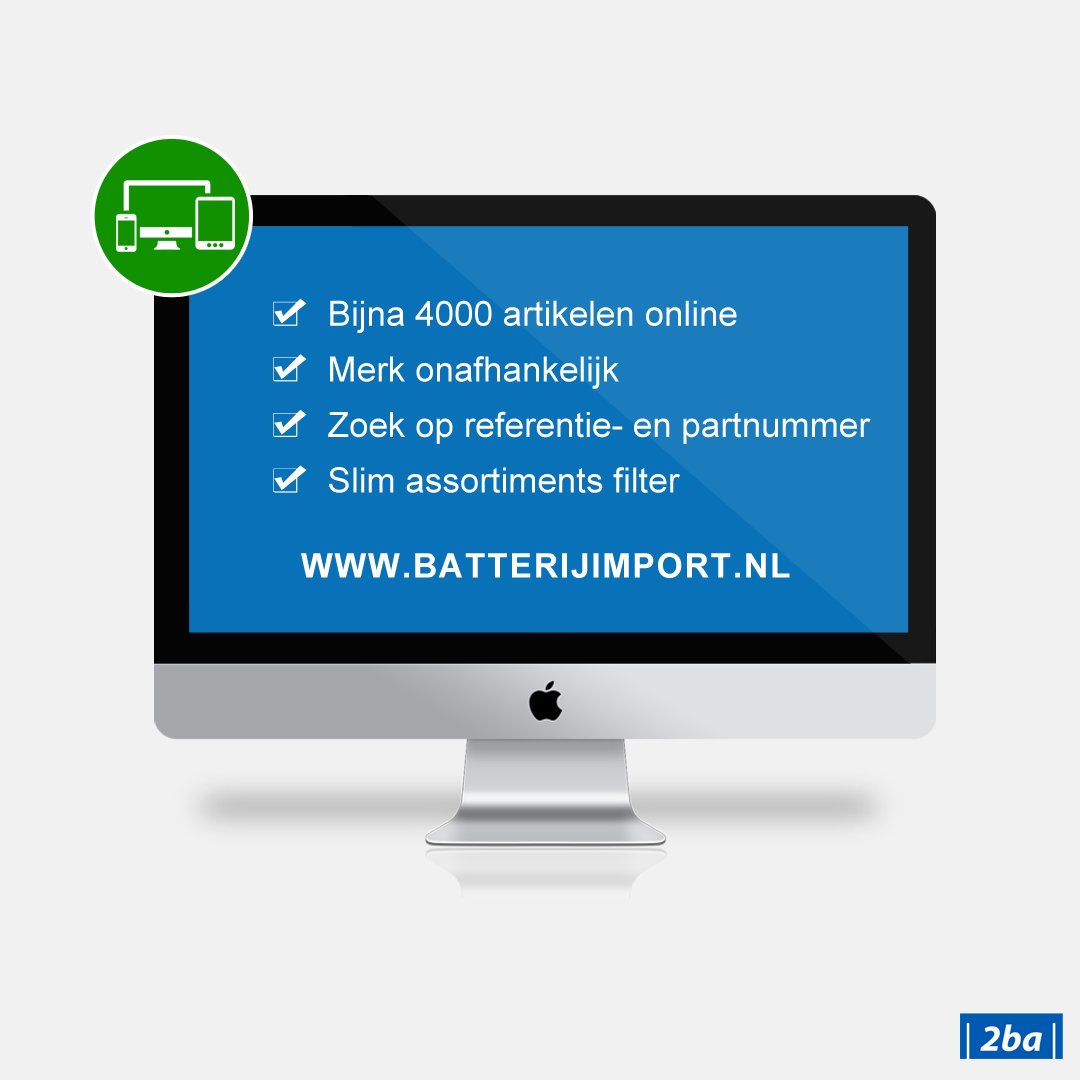 Ook online mag u van ons het beste verwachten. Daarom maken we onze webshop elke dag een beetje beter. En binnenkort voegen we nog meer functionaliteiten toe! Ontdek het zelf: batterijimport.nl #onlineshopping #groothandel #b2b
