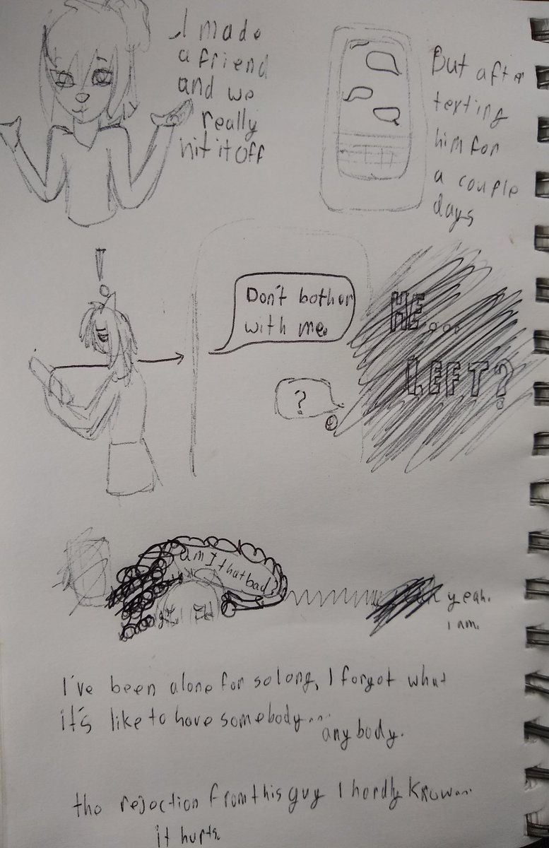 Just My Sad Drawings On Twitter Lonely Alone Itwasmyfault