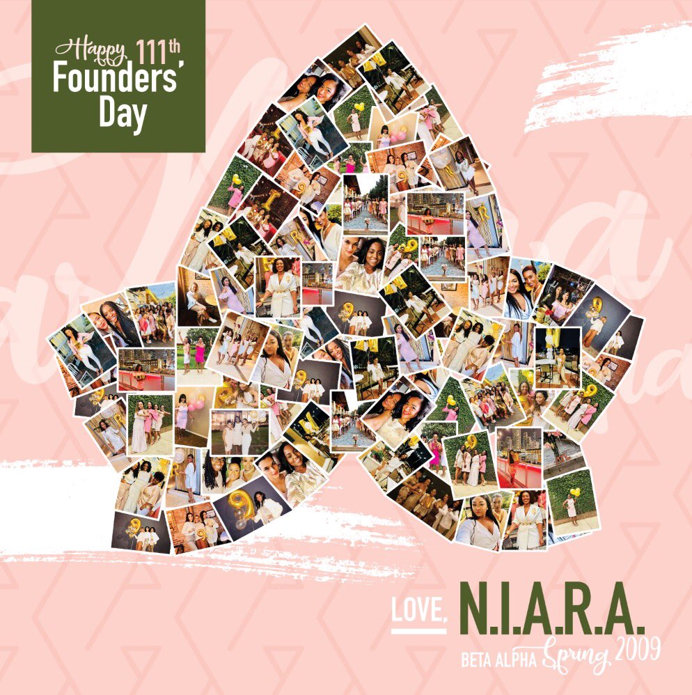 SincerelySkyy's tweet image. Happy Founders Day, Sorors! #111 #ServiceToAllMankind #FirstAndTheFinest 💗💚💗