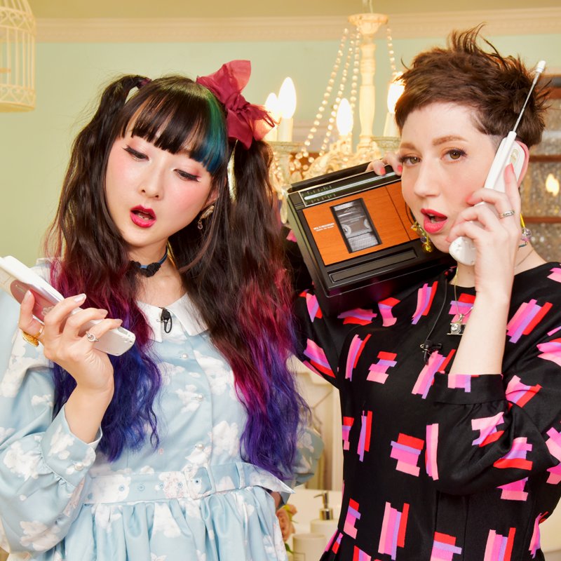 Kawaiiiofficial's tweet photo. The 1980s and 1990s were epic in Japan. Feb. 1 take a trip back in time with @RinRin_Doll and @FashionTubuyaki to Japan’s Bubble Era in our next episode 「Kakkoii! 80s & 90s Back in Style!」Mark your calendars!
#nextup #bubbleera #kakkoii #1980 #1990 #nhkkawaii https://t.co/qBpglJ9yC9