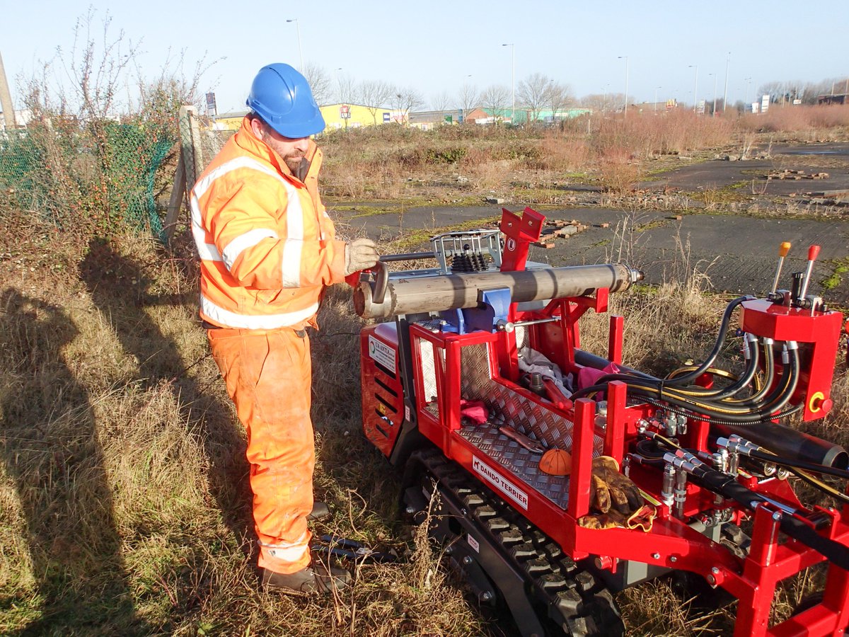 DandoDrilling's tweet photo. More photos of the #DandoTerrier carrying out #duplexdrilling and #windowlesssampling in Liverpool. https://t.co/MMXW0sou0o https://t.co/mx6yAib5jB