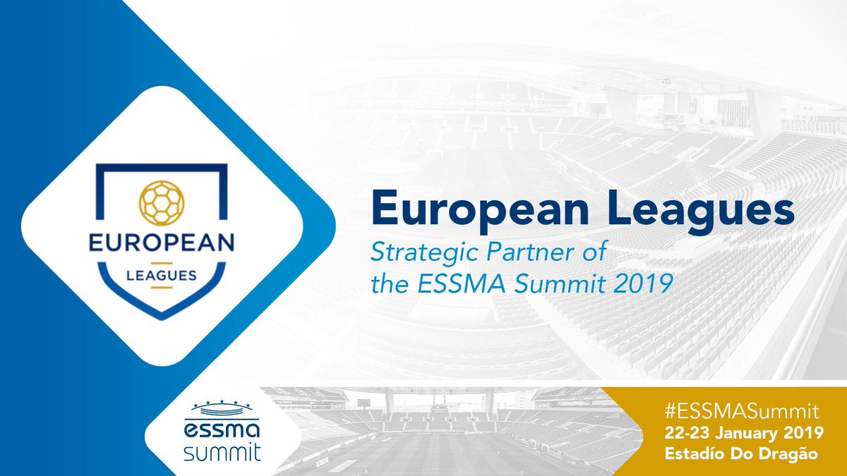⚠️ Only 1 week left until the fifth #ESSMASummit 🏟️⚠️

The fifth @ESSMAstadium Summit will be hosted at Estadío Do Dragão, home of <a href="/FCPorto/">FC Porto</a>, on 2️⃣2️⃣ - 2️⃣3️⃣ January 2019  

ℹ️ More info about the #ESSMASummit ➡️ essmasummit.eu 

Get you tickets 🎟️➡️essmasummit.eu/ticket-options…