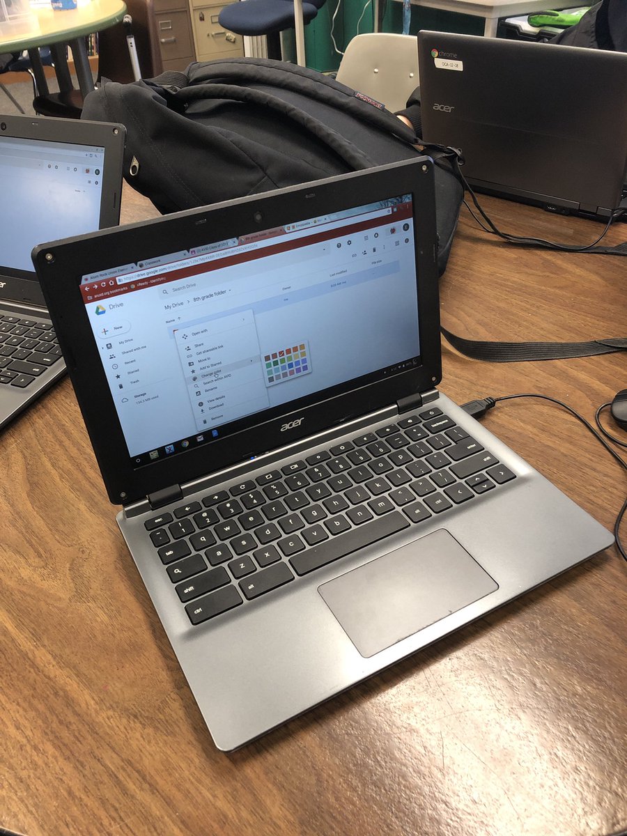 buSTEAMante's tweet photo. Thanks to the @CheckThisOutBR podcast we are organizing our drives adding color and emojis and clearing out the clutter!! #ThisIsAVID #CollegeReady #avid2k19 #alumROCKit @ocalasteam https://t.co/NwoX6O9uag