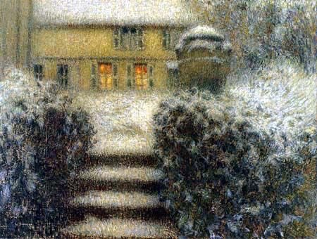 “And don’t think the garden loses its ecstasy in winter.
 It’s quiet, but the roots are down there riotous”

Rumi

Artwork by Henri Le Sidaner
The Steps
Gerberoy
France
1902