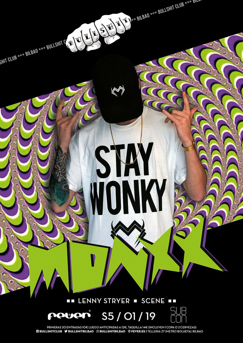 Este sábado lo vamos a pasar de lujo con <a href="/monxxbeats/">MONXX</a>, <a href="/StryerL/">Lenny Stryer</a> y <a href="/SCEN3_/">SCENE</a>. ¡VENTE Y QUE NO TE LO CUENTEN! ⚡👊