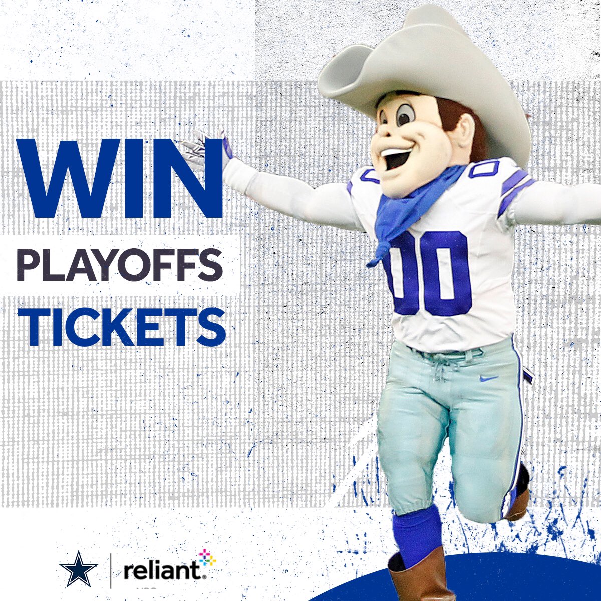 RowdyCowboys's tweet photo. Cowboys fans! Want to WIN tickets to the @DallasCowboys game against Seattle, courtesy of @ReliantEnergy? TO ENTER: Like the post, and comment using #ReliantSweeps * Sweepstakes ends Friday at 12pm CT. Rules: https://t.co/imy141TB0K #CowboysNation #sponsored https://t.co/N2FgIhe8HP