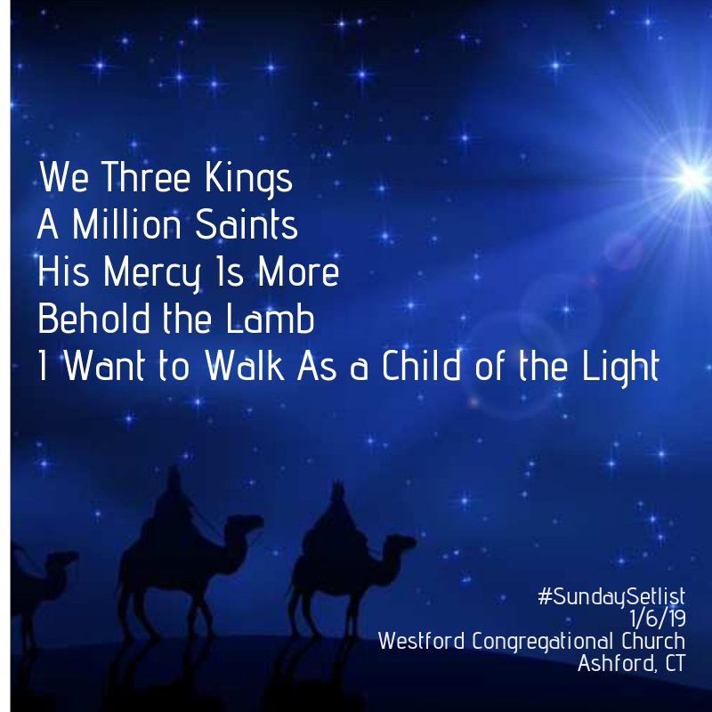 WCCAshford's tweet photo. Worship with us at 10:30am on Sunday! It's Epiphany! Sunday School for all ages at 9:30. Coffee &amp; treats after. #worship #sundaysetlist #sundayservice #Ashford #ashfordct #worshipmusic #Church https://t.co/5KWNtSc1Km