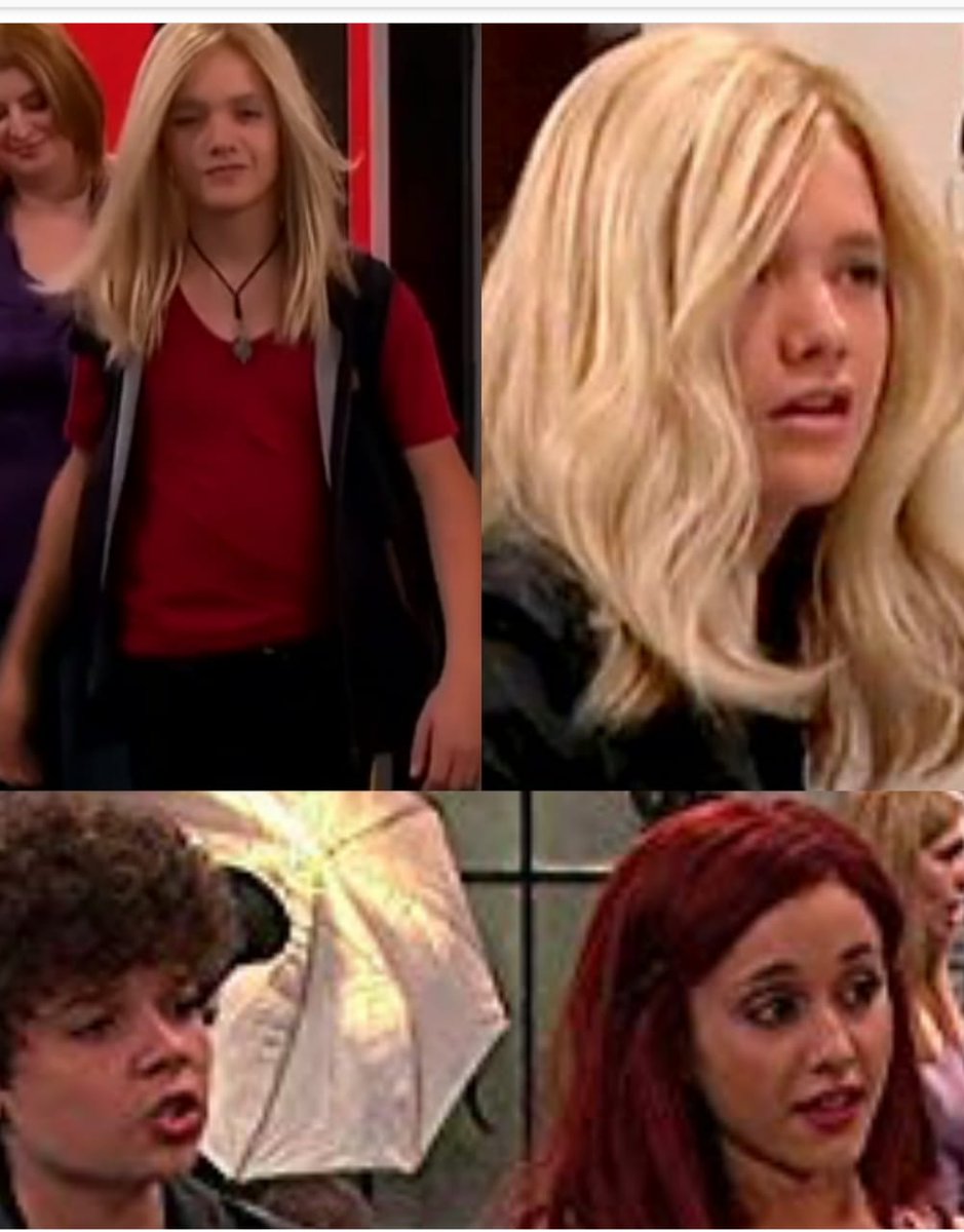 tulipwonu's tweet photo. quando eu descobri que o garoto de cabelo maravilhoso que na vdd era peruca do ep de Sam &amp; Cat era o Noah eu tive um surto, ele fica bonito até com o cabelo assim

#SITCMusicVideo #SubscribeNowUnited https://t.co/LaLTOqRUDN