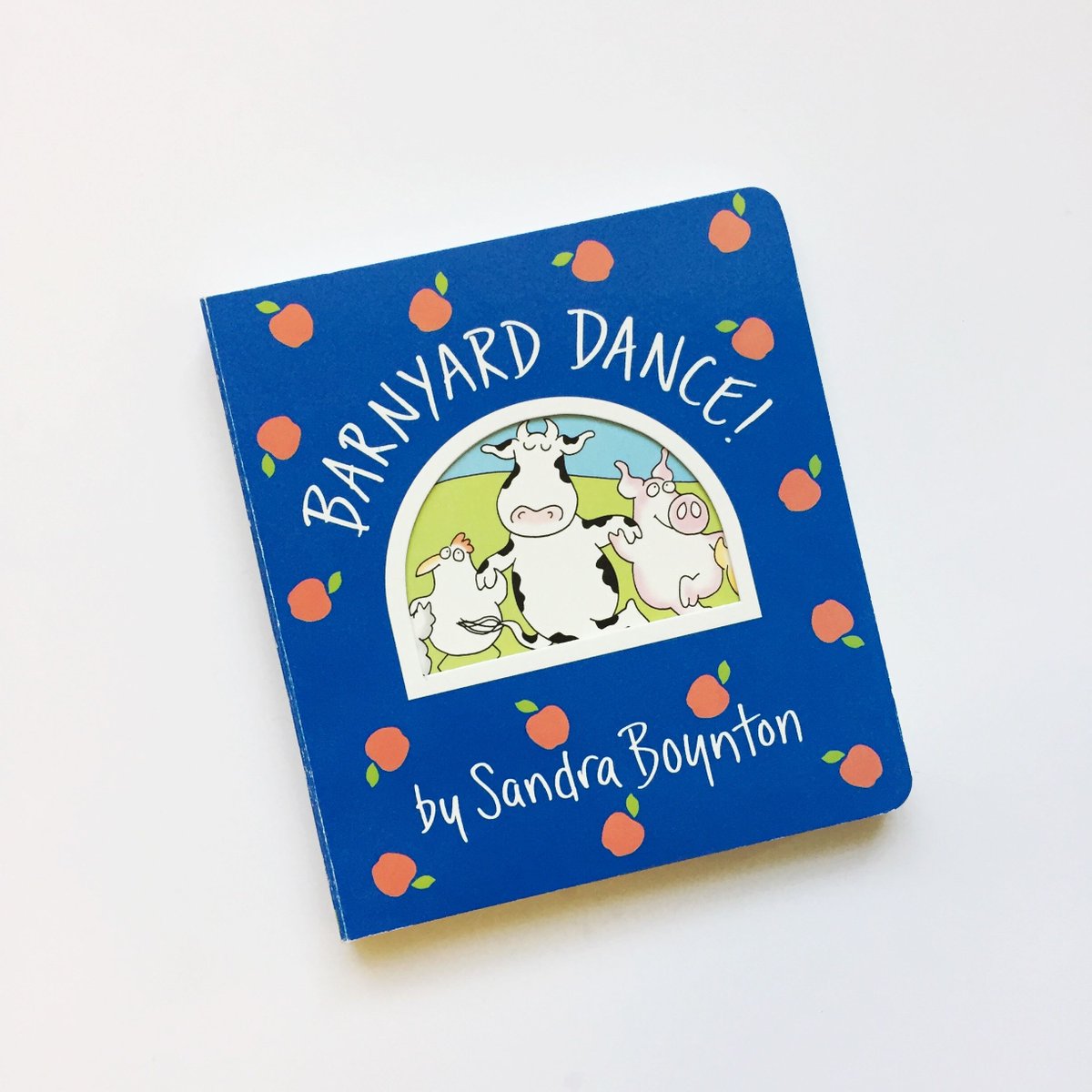 WorkmanPub's tweet photo. Stomp your feet! Clap your hands! Everybody ready for a barnyard dance! This classic Boynton on Board gets us singing and do-si-doing every time we read it (and reread it and reread it)! #backlistforever @SandyBoynton https://t.co/HQzjea8IAD