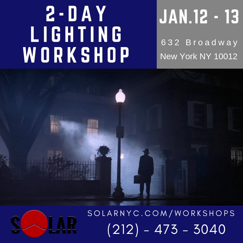 SolarWorkshops's tweet photo. When it comes to lighting, sometimes less is more
Learn how to make your shots memorable!
Join our 2-Day Lighting Workshop January 12-13!
https://t.co/XxEUYLrGlL
#filmmakingworkshop #filmmakingclass #lighting #lightingworkshop #lightingclass #camera #cinematography https://t.co/O4ZASMfPlK