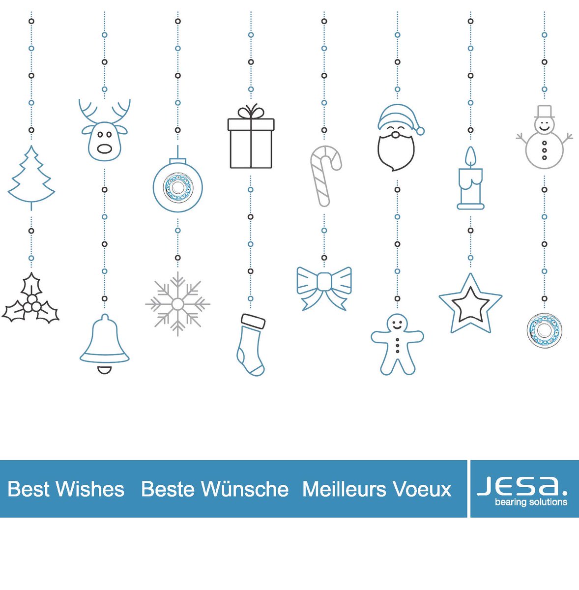 JESASolutions's tweet photo. All of us at JESA would like to thank you sincerely for your confidence and partnership during 2018. We send you our good wishes for a successful 2019. https://t.co/PyNHN9Ytio
