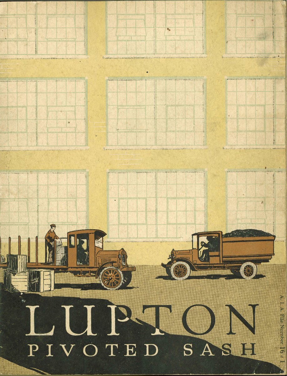 APT_Intl_Conf's tweet photo. Are you a fan of steel industrial windows? Check out this 1927 catalog of the Lupton steel pivoted windows to learn all about them. The full catalog is available in the Building Technology Heritage Library collection on https://t.co/sJdPkTxo0R. #archivethursday #APTBTHL #windows https://t.co/Npt7XGcJoj