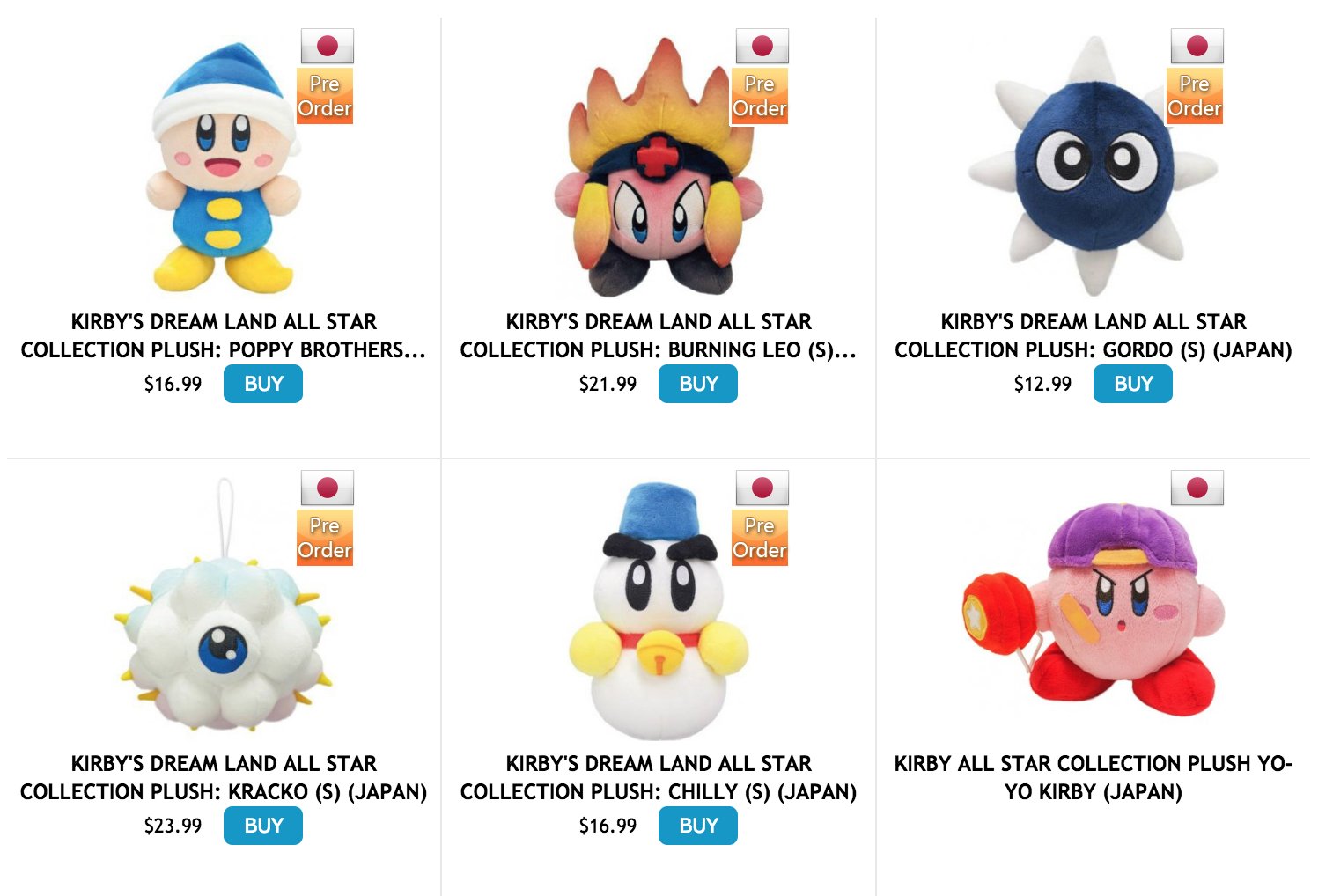 Kirby top chilly plush