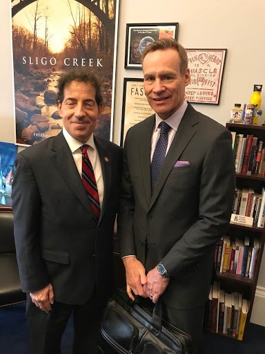 nasbp's tweet photo. NASBP’s Government Relations Director, Larry LeClair, met with Rep. Jamie Raskin to discuss transportation issues before Rep. Raskin was sworn into United States 116th Congress. #116thCongress https://t.co/56aXt479Mg