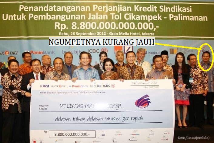 Sandiaga Uno katanya bangun jalan Tol Cikampek - Palimanan tidak utang, ternyata ini buktinya...