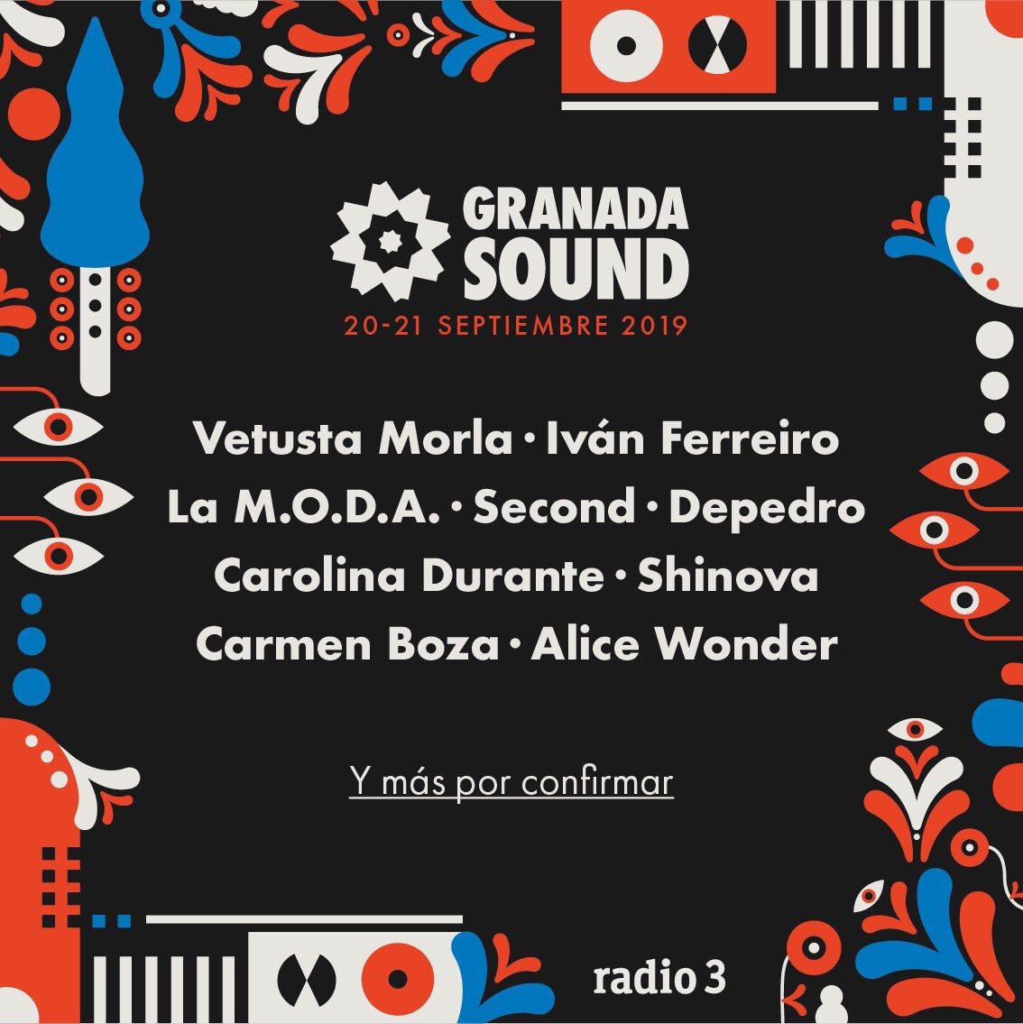 jntderch's tweet photo. 👁 One of my favorite projects for this year. Illustration I made for @granadasound music festival 2019. The last summer indie music festival in Spain✨
#granadamusic #festival #granadasound #granada #indiemusic #musicfestival #music #illustration https://t.co/BlMxFLLETq
