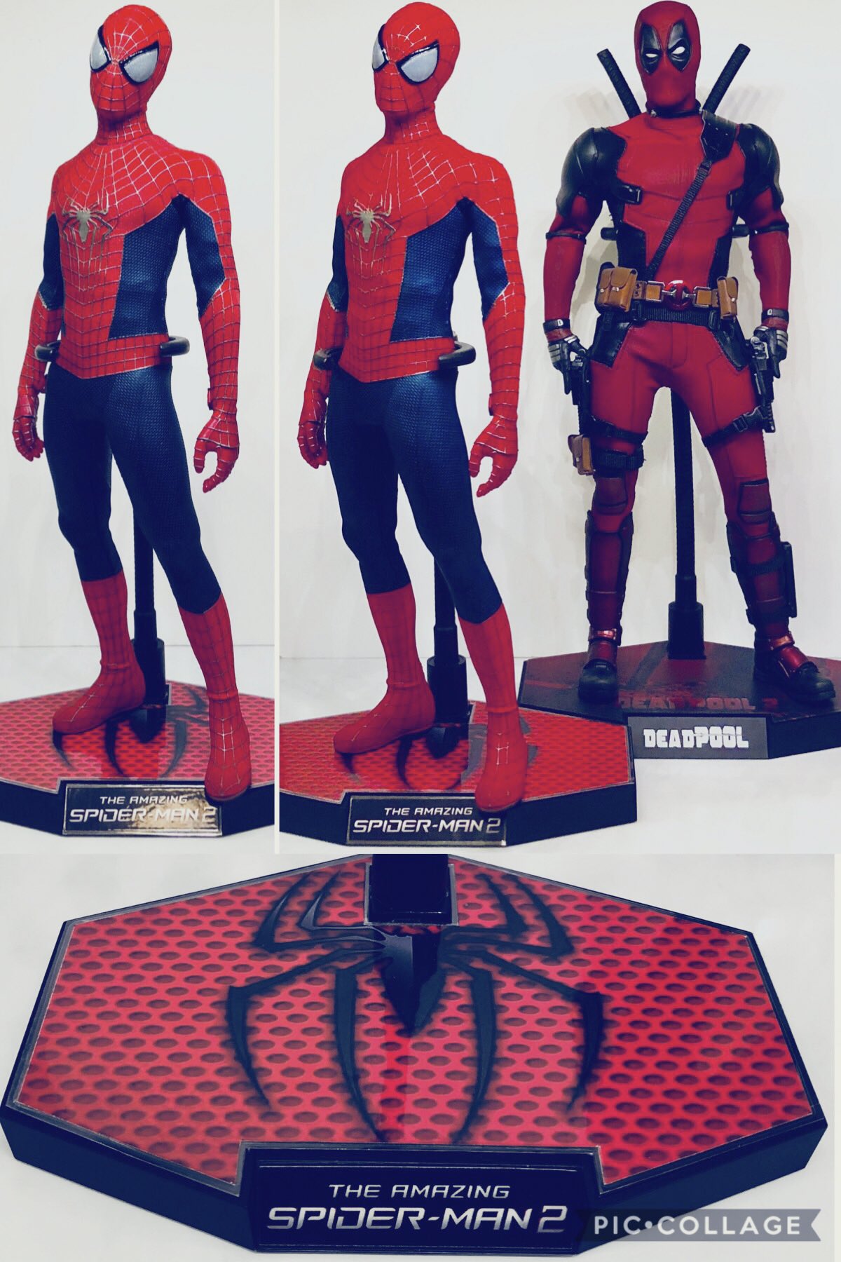 ホットトイズ スパイダーマン 台座 Hot toys ホットトイズ