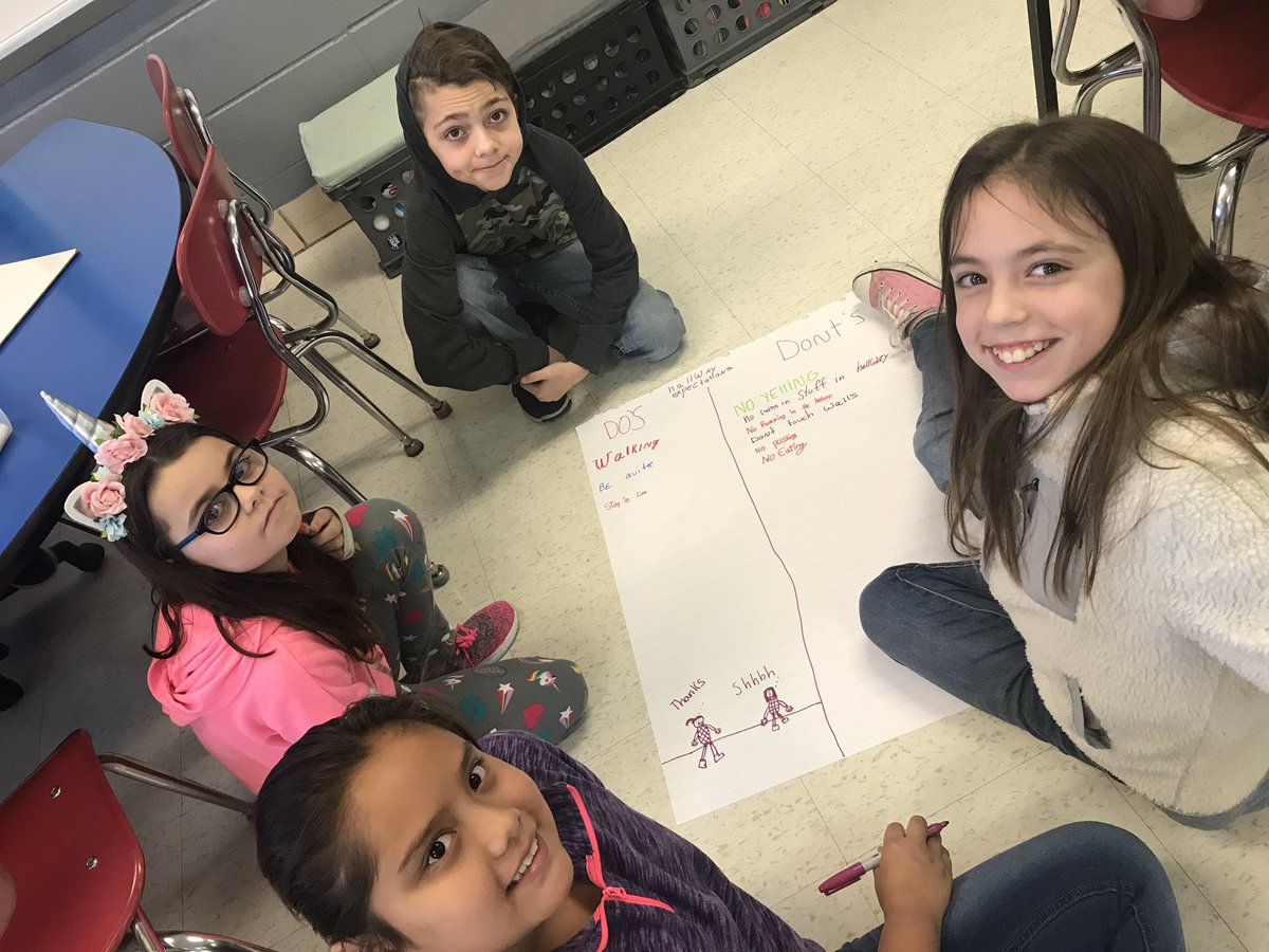 ssmithstc's tweet photo. What better way to review expectations @edgar_murray than student led creation of the details they will present to classmates for their designated area in the building! #stcr13 https://t.co/JgoVd8XDdG