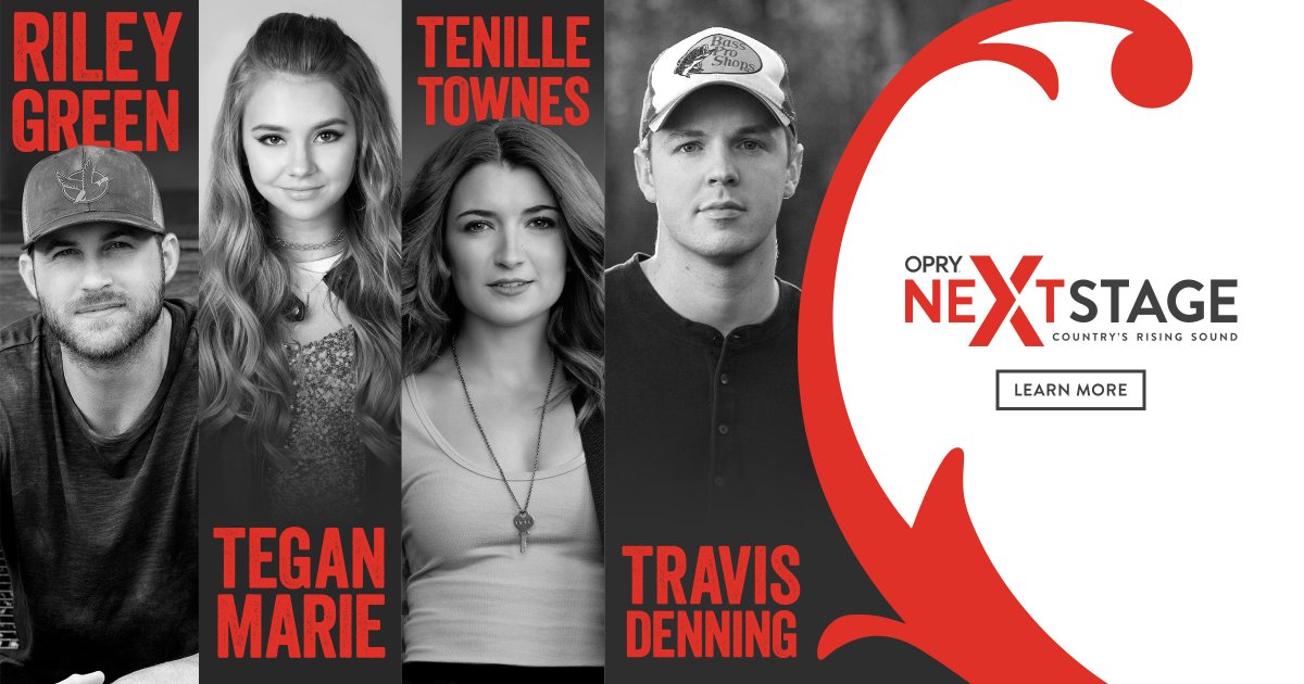 Excited to join my fellow OPRY NEXTSTAGE artists for a show @OleRedNashville on January 8th! RT for your chance to win 4 front row tix! 

bit.ly/2VqQUhH