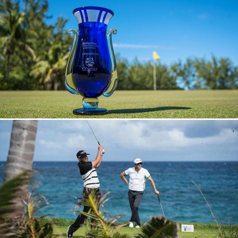 explore_bahamas's tweet photo. We're kicking off the 2019 golf season with the @webdotcomtour Bahamas Great Exuma Classic on Jan 10-16 at @sandalsresorts Emerald Bay!

It will be televised globally by the Golf Channel. Find out more here: https://t.co/jkoyAZ44r9 @BahamasWebTour https://t.co/hGyPocoLV7