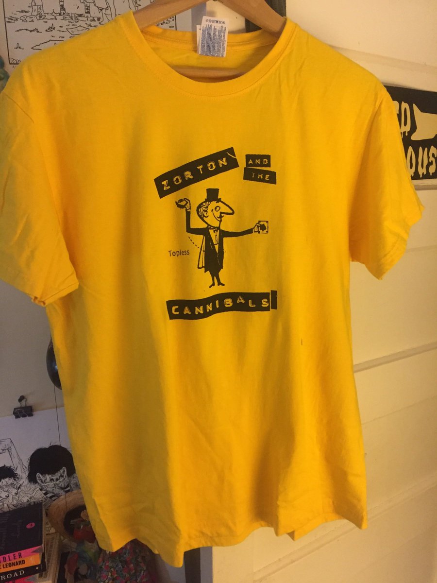 We got Topless T-Shirts!!!

Get 'em at: zortonandthecannibals.bandcamp.com/merch/topless-…

#toronto #music #merch #bandmerch #garagerock #budgetrock #cannibalmerch