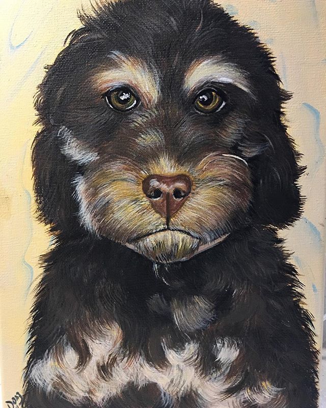 donzartuk's tweet photo. Another little pooch painted for Christmas 🐾🎄🎨 #painting #art #pets #dogpainting #artist #artistsoninstagram #petportrait https://t.co/zeVmQHhH3W https://t.co/v5KcdDZQJe