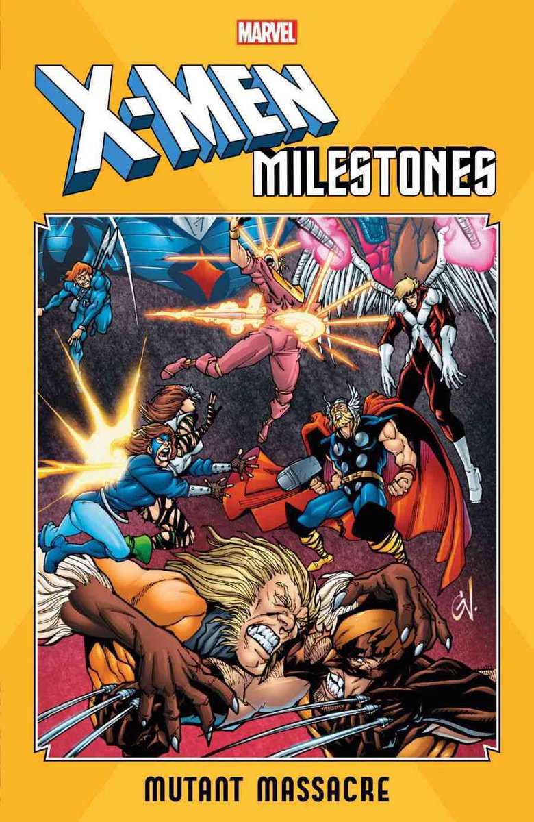 BagsAndBeards's tweet photo. @marvel announced later in 2019 they will begin releasing the X-MEN MILESTONES! Each trade will collect a monumental point from the X-Men’s history beginning with Dark Phoenix, The Fall of Mutants, and the Mutant Massacre! #Marvel #XMen #Mutants #Comics #DNN https://t.co/g86WnJmpqX