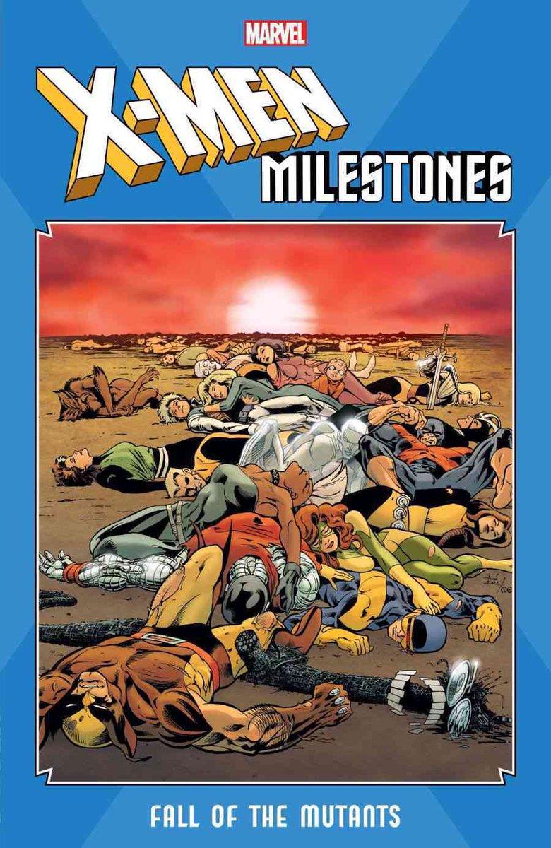 BagsAndBeards's tweet photo. @marvel announced later in 2019 they will begin releasing the X-MEN MILESTONES! Each trade will collect a monumental point from the X-Men’s history beginning with Dark Phoenix, The Fall of Mutants, and the Mutant Massacre! #Marvel #XMen #Mutants #Comics #DNN https://t.co/g86WnJmpqX