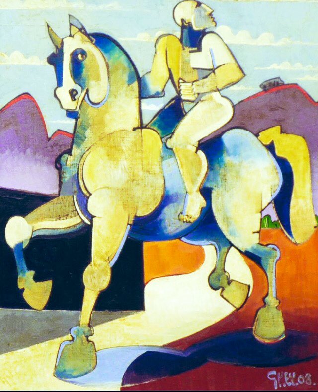 Are you looking at investing in ART? Visit <a href="/postfineart/">Post Fine Art</a> view our selection of Modern British Art originals. View pieces by L.S Lowry, Geoffrey Key, Peter Brook, William Turner and more
-
Geoffrey Key ‘Rider with Hills’
20” x 24”
£11,000
-
#art #invest #investinart