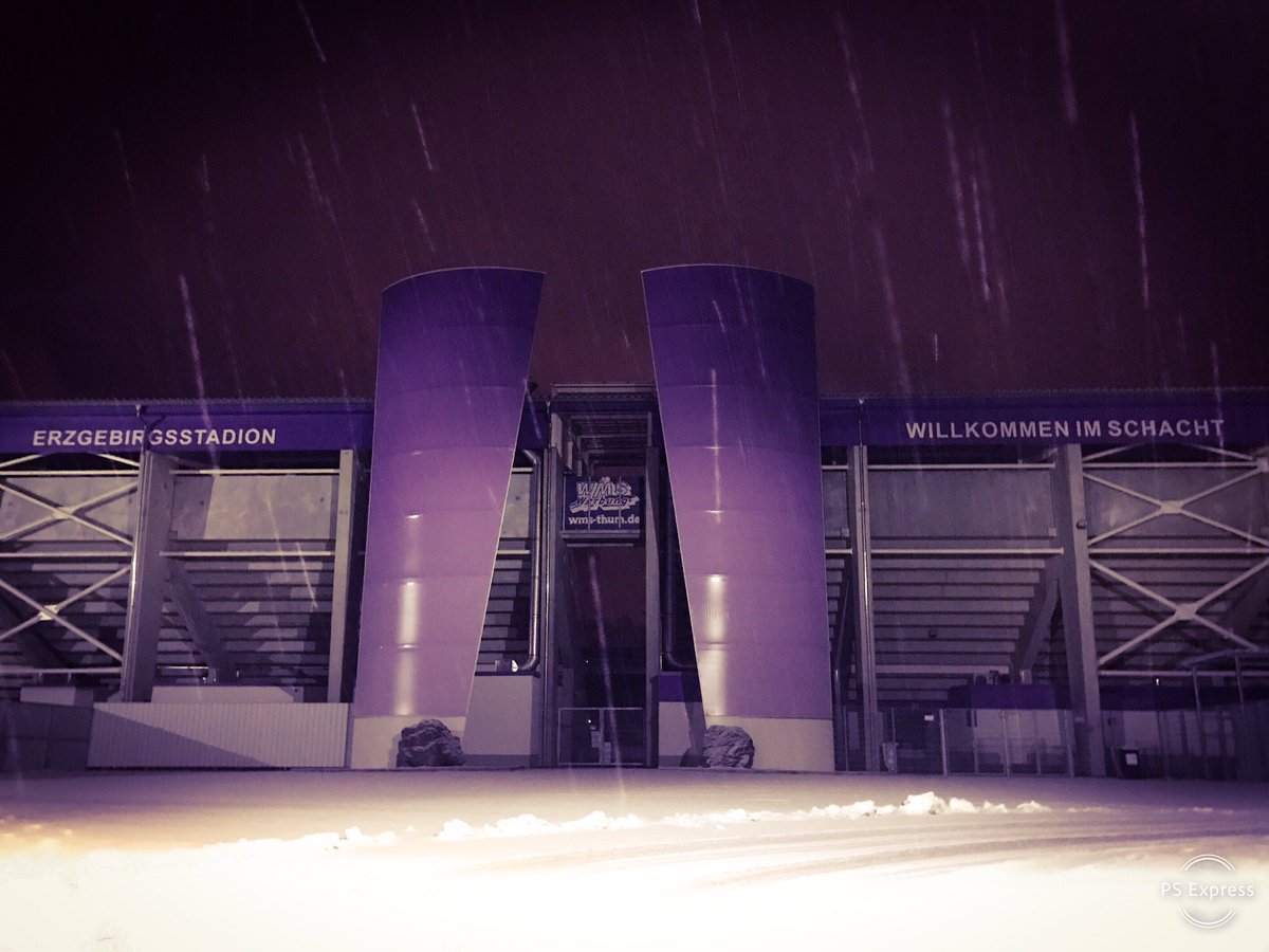 😍 Haamit 💜⚒❄️ #Erzgebirgsstadion