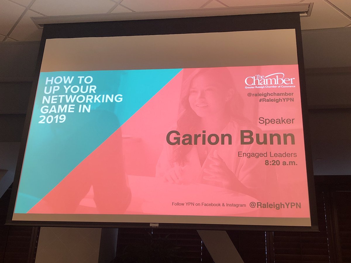 KFore1's tweet photo. #RaleighYPN kicked the year off with an exciting program about building relationships &amp; networking! Such a great way to start! Kudos to all of the YPN Rockstars that made today happen! @raleighchamber @GarionBunn @PSUinNC @Vurnakes12 @mikeowensjr #YPNwins https://t.co/vTItG78cgQ