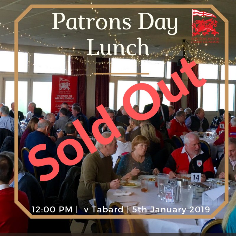 LondonWelshRFC's tweet photo. We're nearly ready and looking forward to getting back in action this Saturday.  
We are in for another cracking day with our pre-match lunch now  SOLD OUT! 

#ComeOnYouWelsh 👊🏻

#LondonWelshRugby #LWSupport #Sellout #Lunch https://t.co/uIejtmOst6
