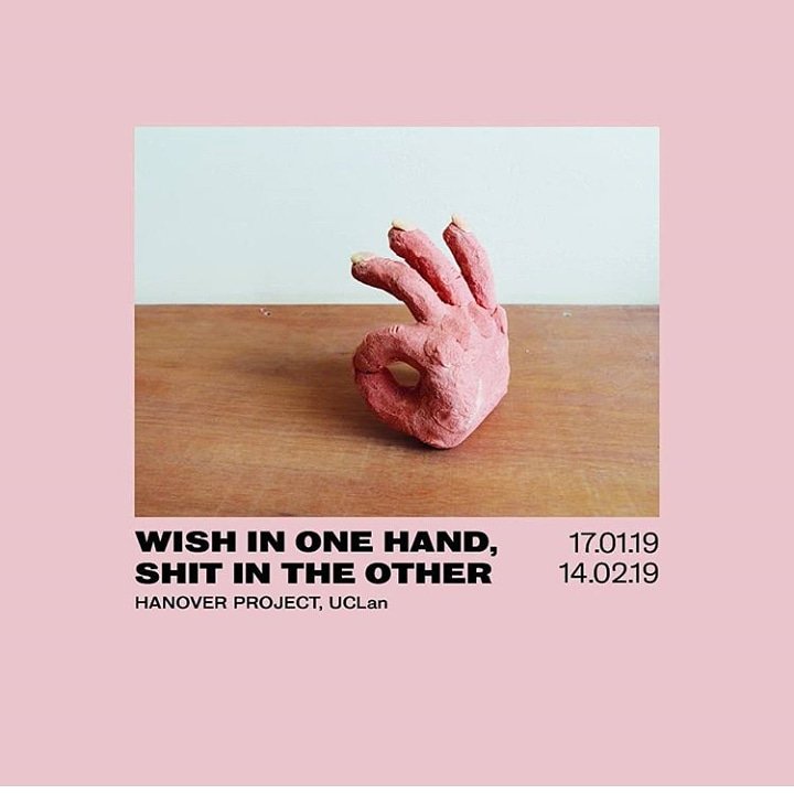 meanwhile in 2019... 1st #groupshow of the year at the Hanover Project, @UCLan and also doing a talk. Plz come.