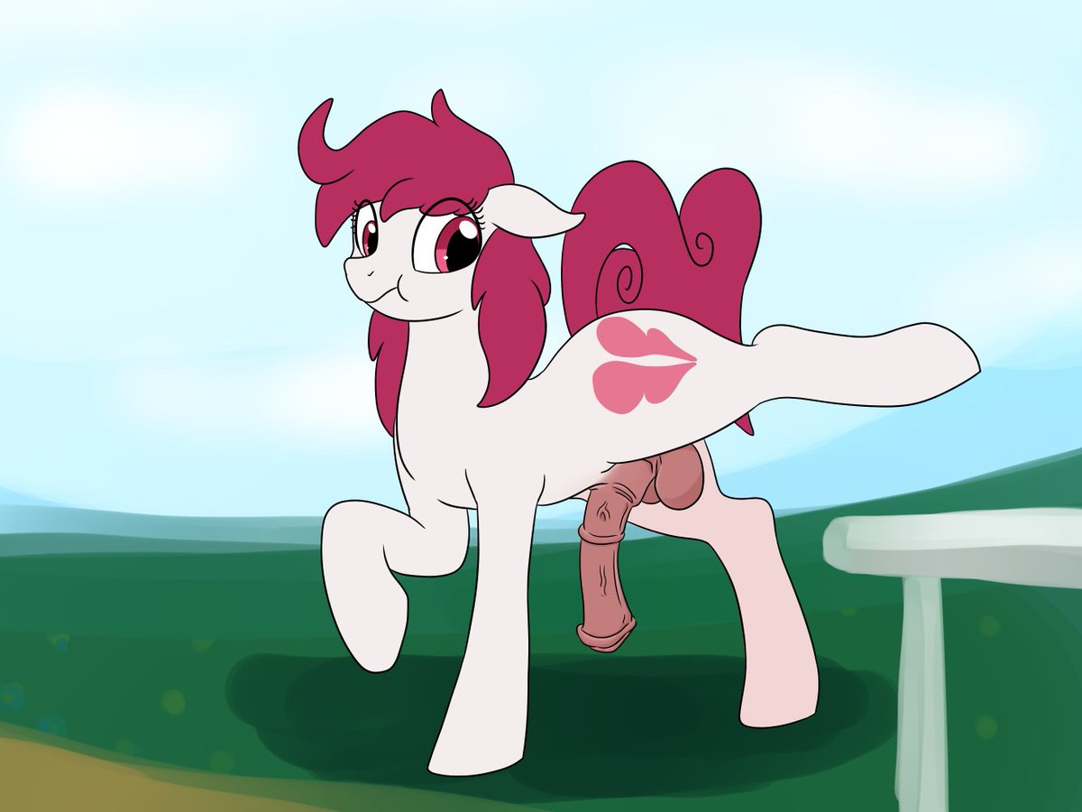 Marecock's tweet photo. "I don't understand how stallions can walk around with these things between their legs." https://t.co/ysmvblyIAf