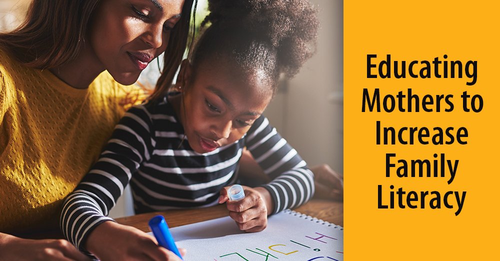 Some children from families with less well #educated parents will grow up without developing the levels of #literacy &amp; education they need for living very well. Parents' education is the real head start for children. Read more at bit.ly/2Bx6sr7. #AdultLiteracy #Educate