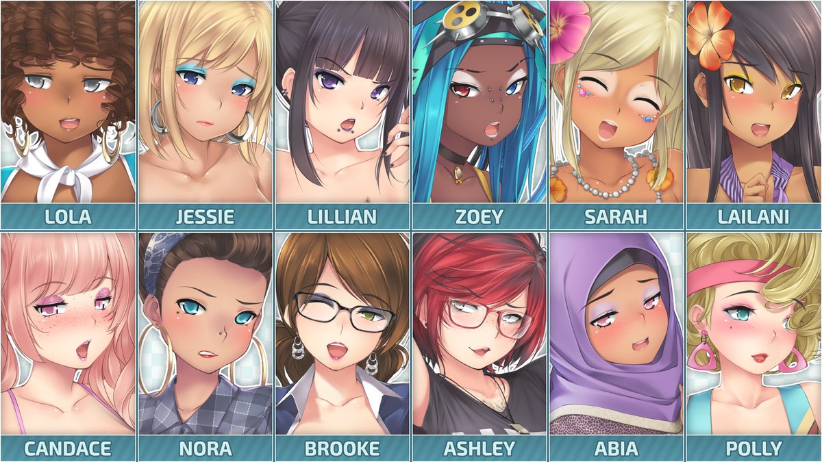 Hunie69's tweet photo. Have you predicted your waifu for HP2 already? I'm set on Ashley, but Lilian and Lailani are pretty 👌 https://t.co/CO9nFKNMCZ