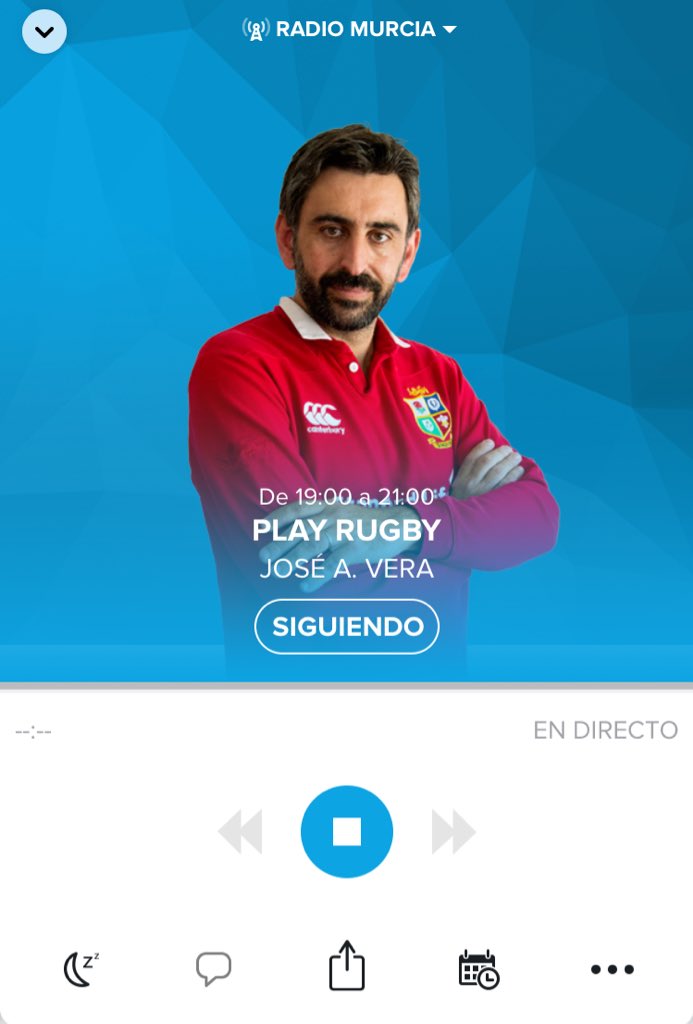 El último #PlayRugby ahí vamos 🏉Y estaremos todos <a href="/superveraman/">José Ant. Vera</a> desde <a href="/SER_Murcia/">SER Murcia</a> y a los colaboradores <a href="/MiDanes/">Miguel Danés</a> <a href="/Jezumor/">JesusMorenoRodriguez</a> <a href="/criscue/">Criscue</a> <a href="/HelenaLanuza/">Helena Lanuza</a> <a href="/PGR_RUGBY/">Patricia GARCIA RODRIGUEZ | OLY</a> <a href="/UgeAstesiano/">Eugenio Astesiano</a> <a href="/Tornarugby/">Phil🏉</a> @quieroserpilier <a href="/RutgerBlume/">Javier Señarís Senra</a> 

Ya suena, y puedes oírlo en este enlace📻
cadenaser.com/programa/2019/…
