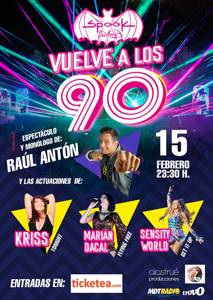 MDT RADIO (@mdtradio) on Twitter photo El espectáculo VUELVE A LOS 90 que lo petó con <a href="/raulantoncom/">Raul Anton</a> el año pasado tiene gira para 2019 y que mejor sitio para empezar que en <a href="/SpookClubVcia/">Spook Club Valencia</a>. Con Sensity world, Marian Dacal y Kriss Orue. ENTRADAS YA A LA VENTA: ticketea.com/entradas-monol… <a href="/mdtradio/">MDT RADIO</a> Emisora Oficial. El espectáculo VUELVE A LOS 90 que lo petó con <a href="/raulantoncom/">Raul Anton</a> el año pasado tiene gira para 2019 y que mejor sitio para empezar que en <a href="/SpookClubVcia/">Spook Club Valencia</a>. Con Sensity world, Marian Dacal y Kriss Orue. ENTRADAS YA A LA VENTA: ticketea.com/entradas-monol… <a href="/mdtradio/">MDT RADIO</a> Emisora Oficial.
