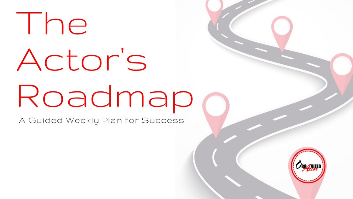 OrganizedActor's tweet photo. #NYActors What? you haven't signed up for my newest program #TheActorsRoadmap? It's like having me as your own career coach without the high price. Get a Weekly What To Do Kit to keep your career moving forward every day! https://t.co/gqMxPC4wBr Start anytime! https://t.co/qwvJlbMaWR