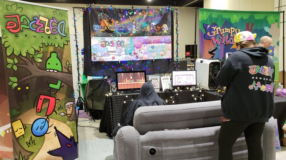 IslandOfficials's tweet photo. MAGFest Day 1 is about to begin! Come check out the Grumble booth at the MAGFest Indie Videogame Showcase! 

#magfest #magfest2019 #grumblegame #indiedev https://t.co/8zqBCgTj2L