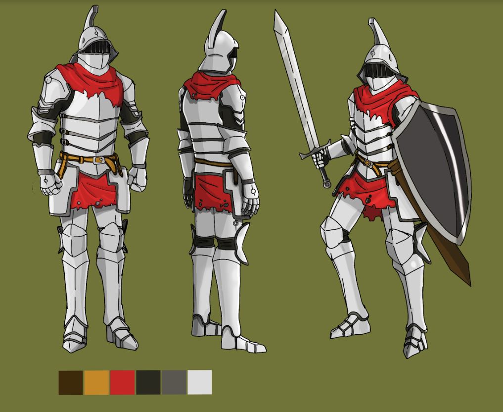 DigitalForest2's tweet image. Este es el protagonista de nuestro juego. #EndlessArena #gamedev #gamedesign #conceptart #indie #indiegames