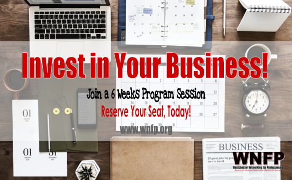 WNFP's tweet photo. The Small #Business Exchange Program is designed to help startup and entrepreneurs achieve their goals for a successful new year. Limited Seats! Sign up, today: https://t.co/kWxB5d2M8c #events #westchester #wisdomwednesday https://t.co/F2CG996aGT